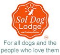 Sol Dog Lodge Logo - For all dogs and the people who love them