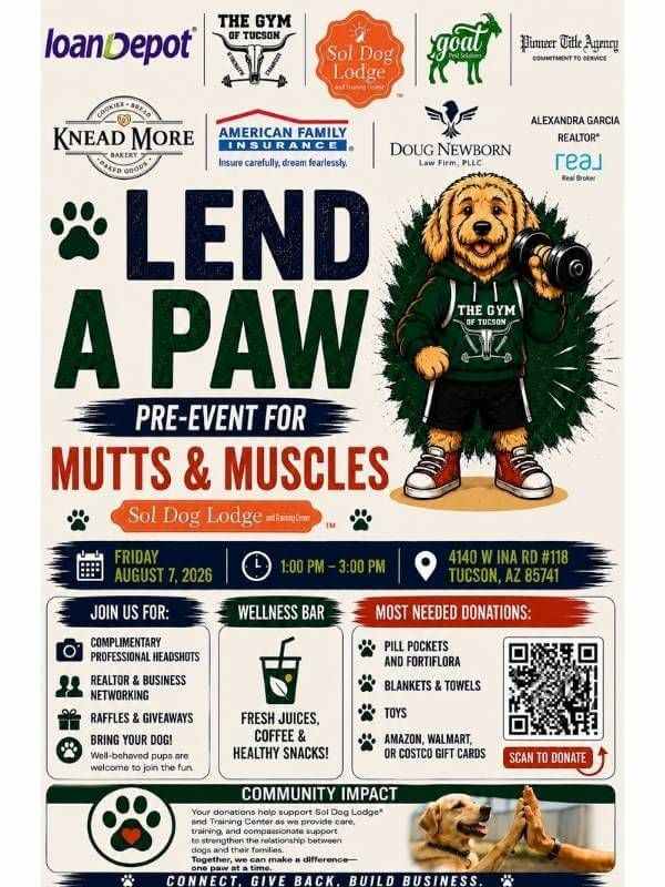News + Events 1 Lend a Paw Pre-Event